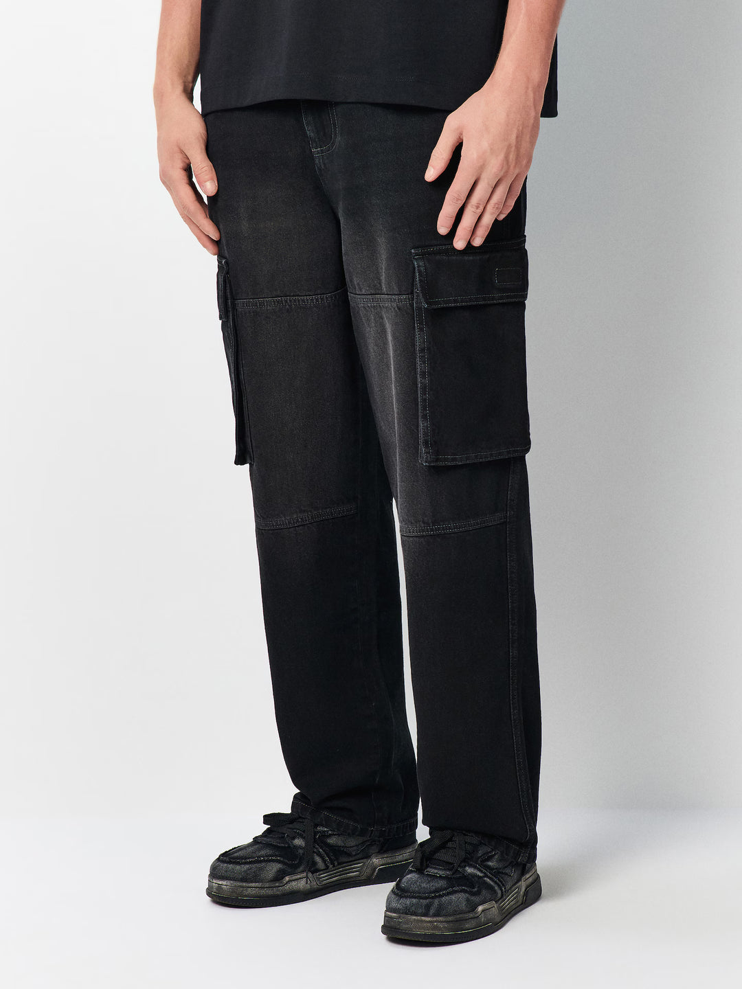 Jeans HOUSE, negru