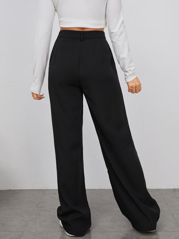 Pantaloni SHEIN, negru