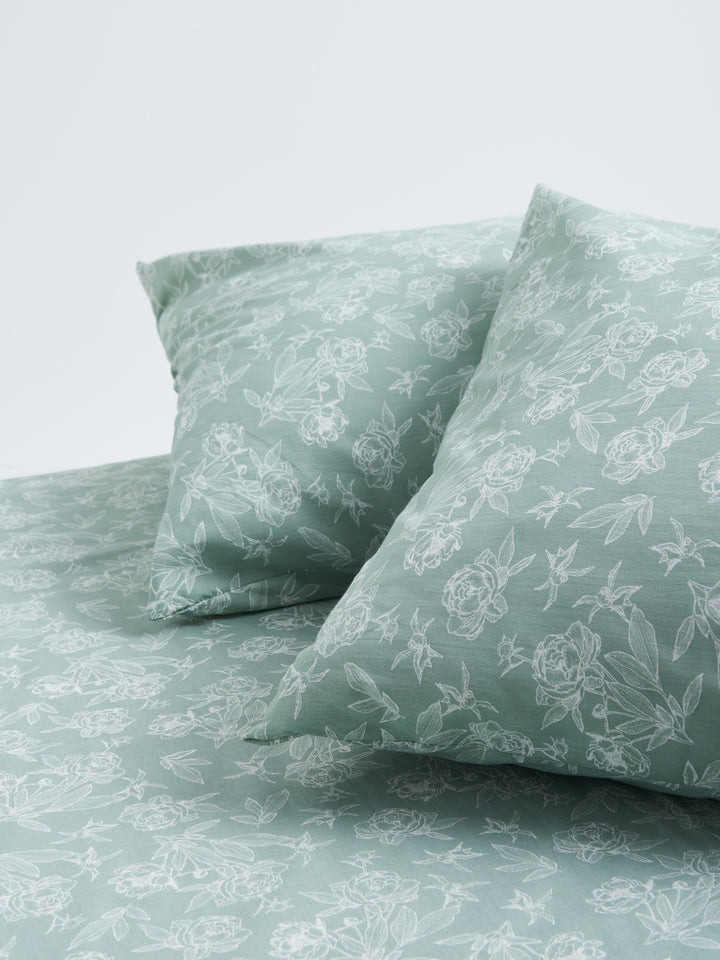 Set de lenjerie de pat SINSAY, verde