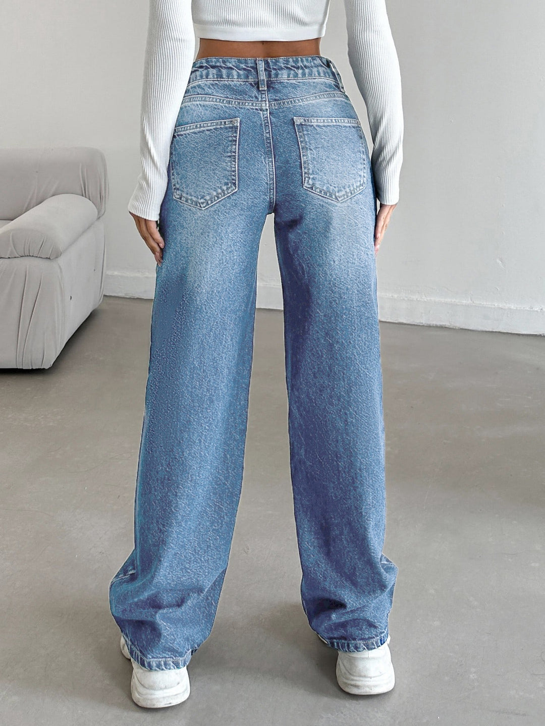 Jeans SHEIN, albastru