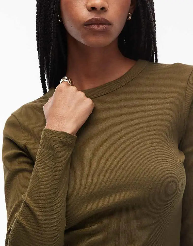 Blúz ASOS, khaki