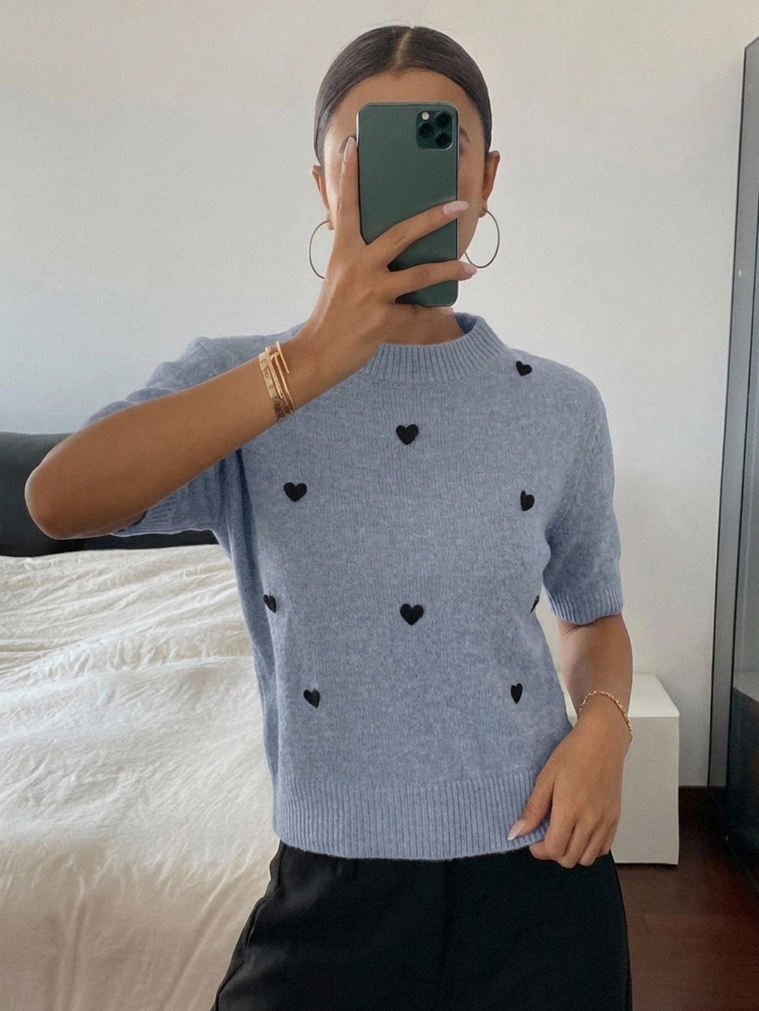 Tricou SHEIN, albastru