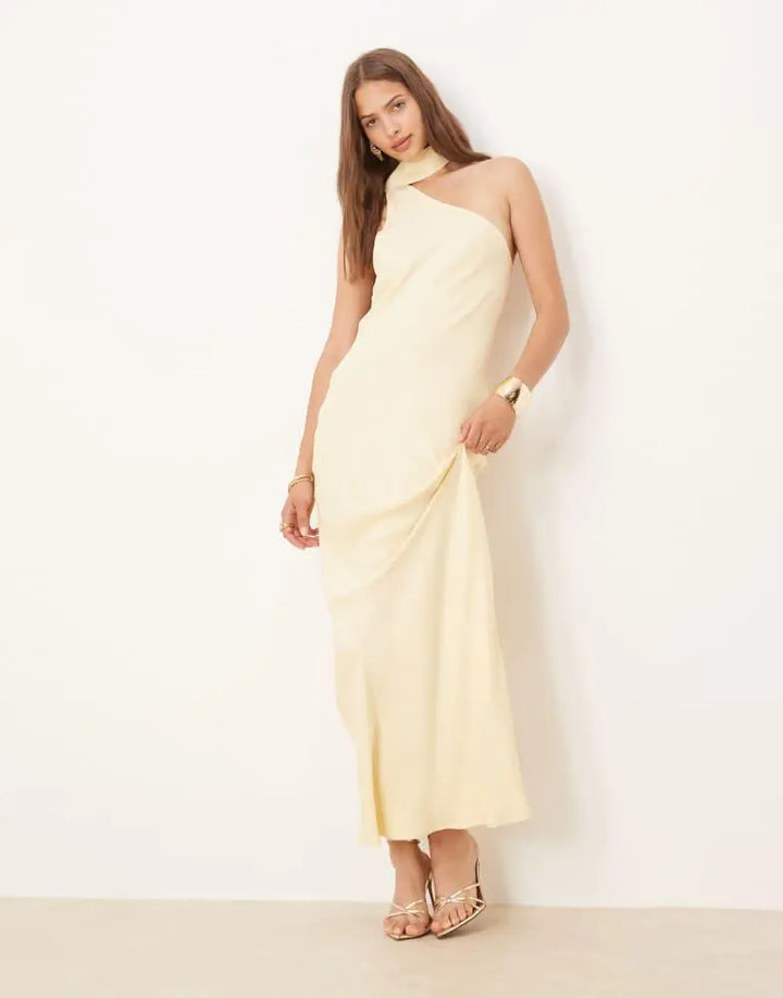 Rochie maxi ASOS, galben