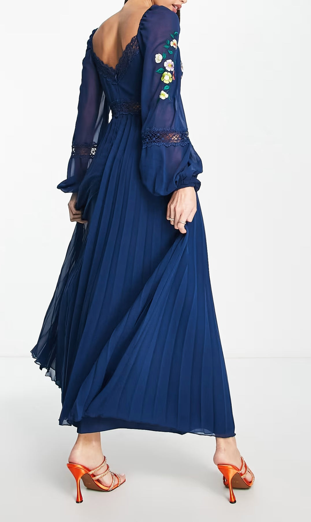 ASOS Maxi ruha, kék