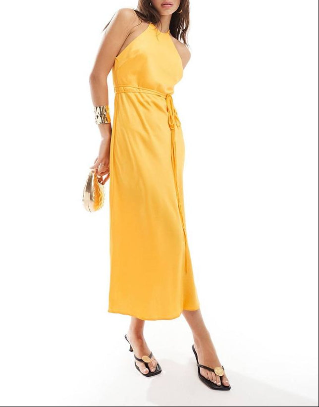 ASOS maxi ruha, narancssárga