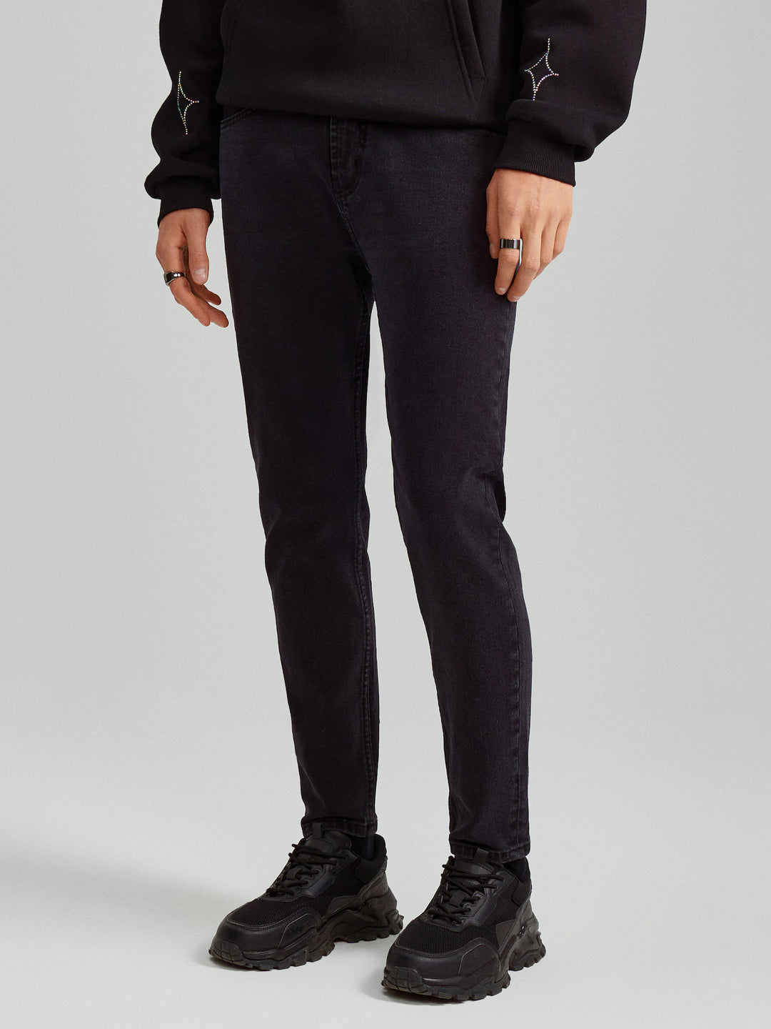 Jeans HOUSE, negru