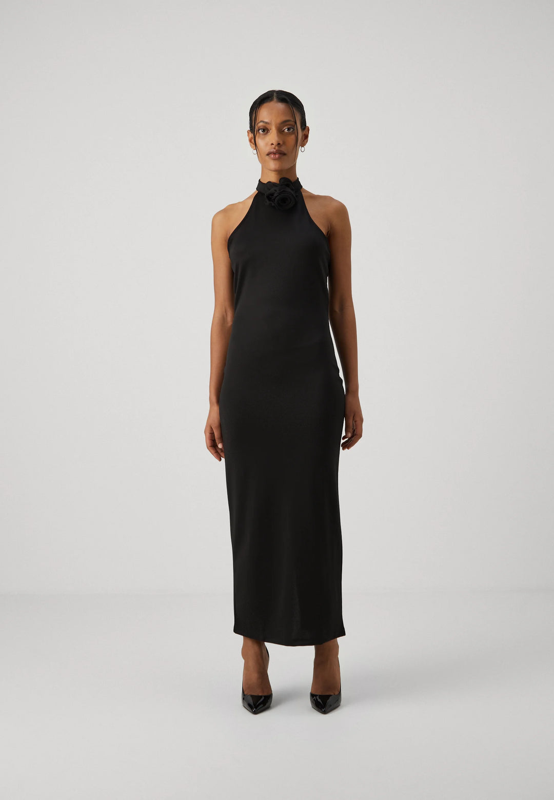 Only maxi ruha, fekete