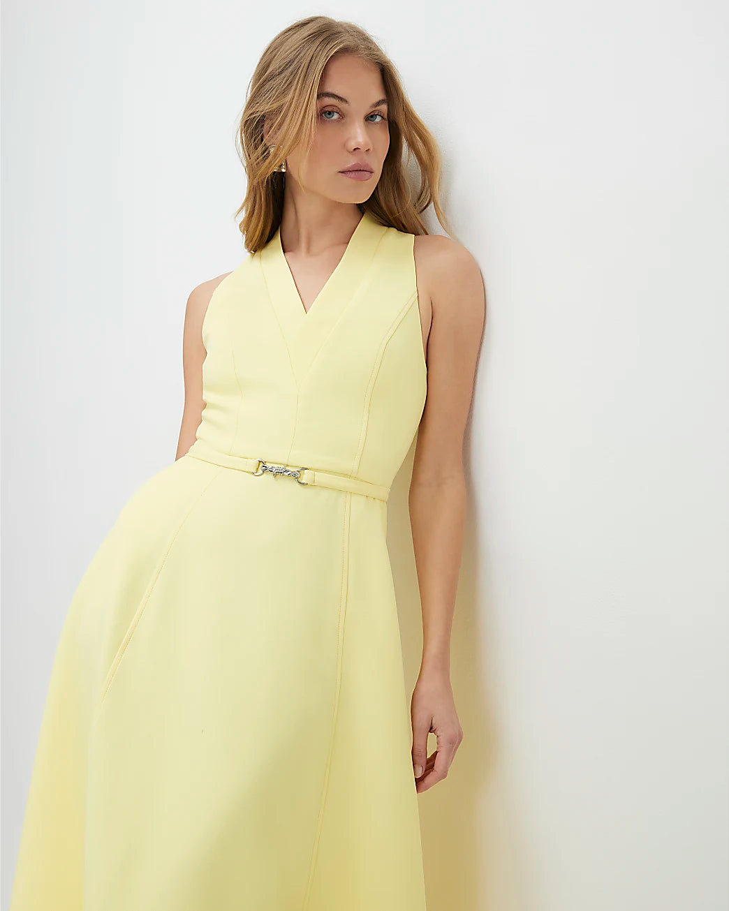 Rochie maxi RIVER ISLAND, galben