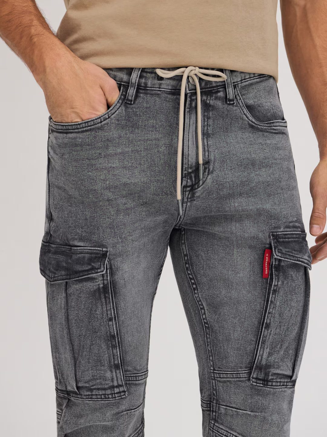 Jeans SINSAY, gri