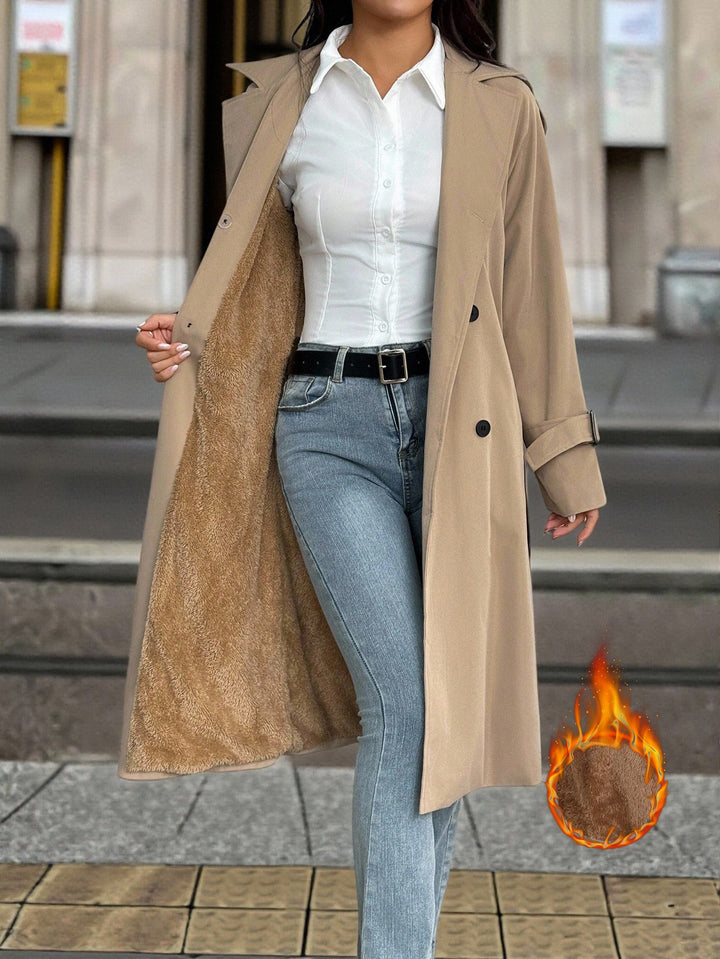Trench SHEIN, kaki