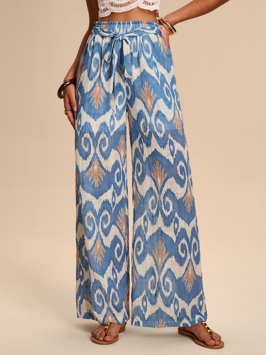 Pantaloni SHEIN, albastru