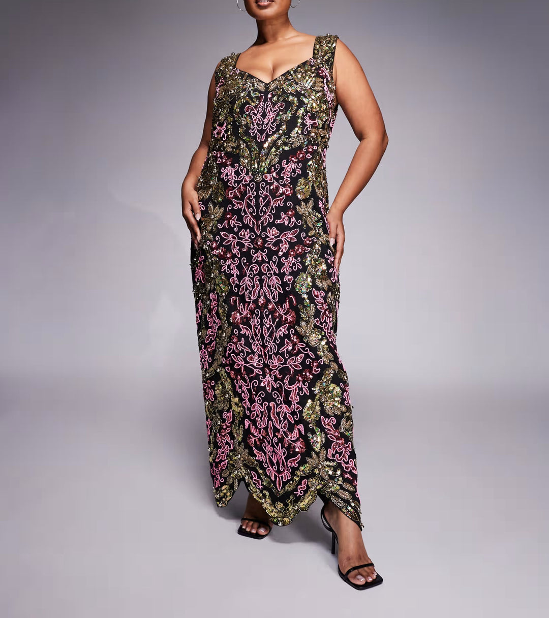 Rochie de ocazie Asos, mix culori