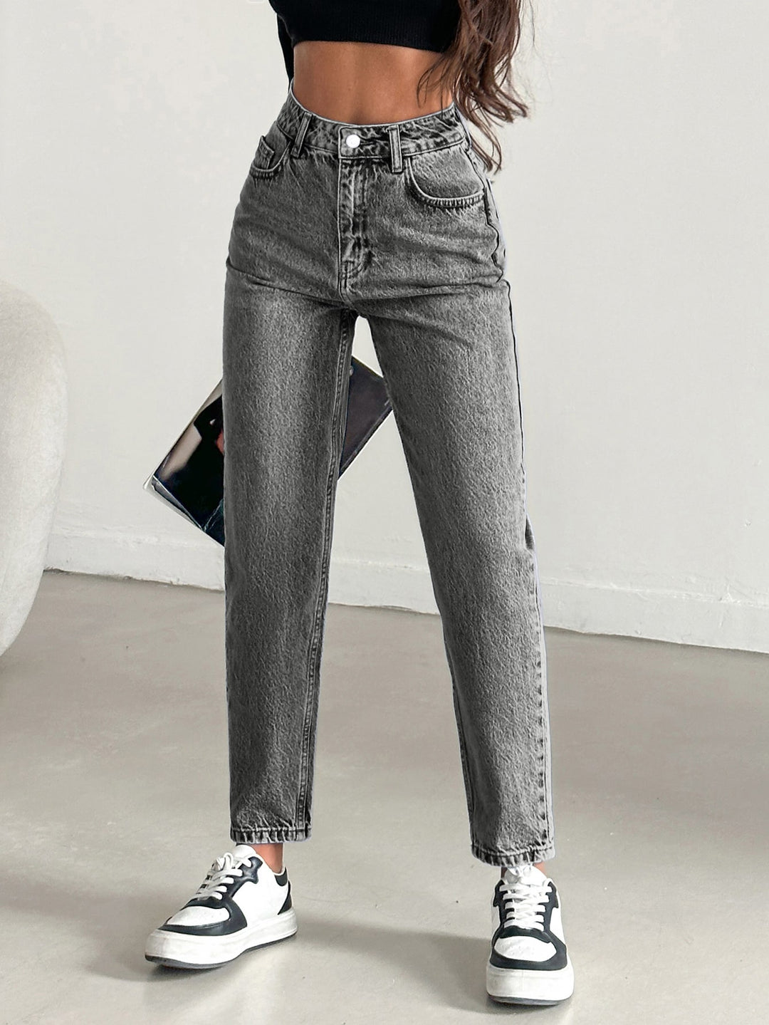 Jeans SHEIN, gri