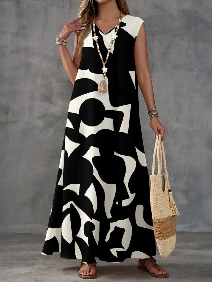 Rochie maxi SHEIN, mix culori