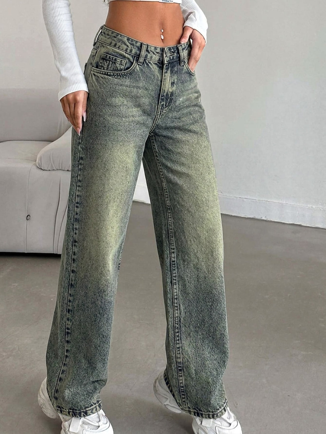 Jeans SHEIN, albastru