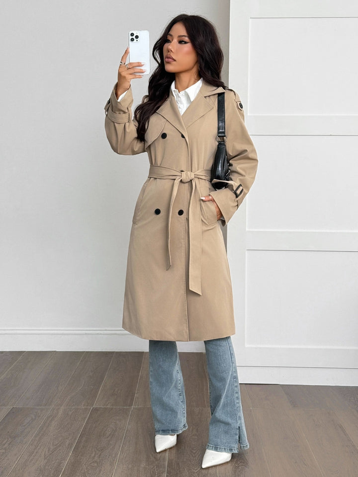 Trench SHEIN, kaki