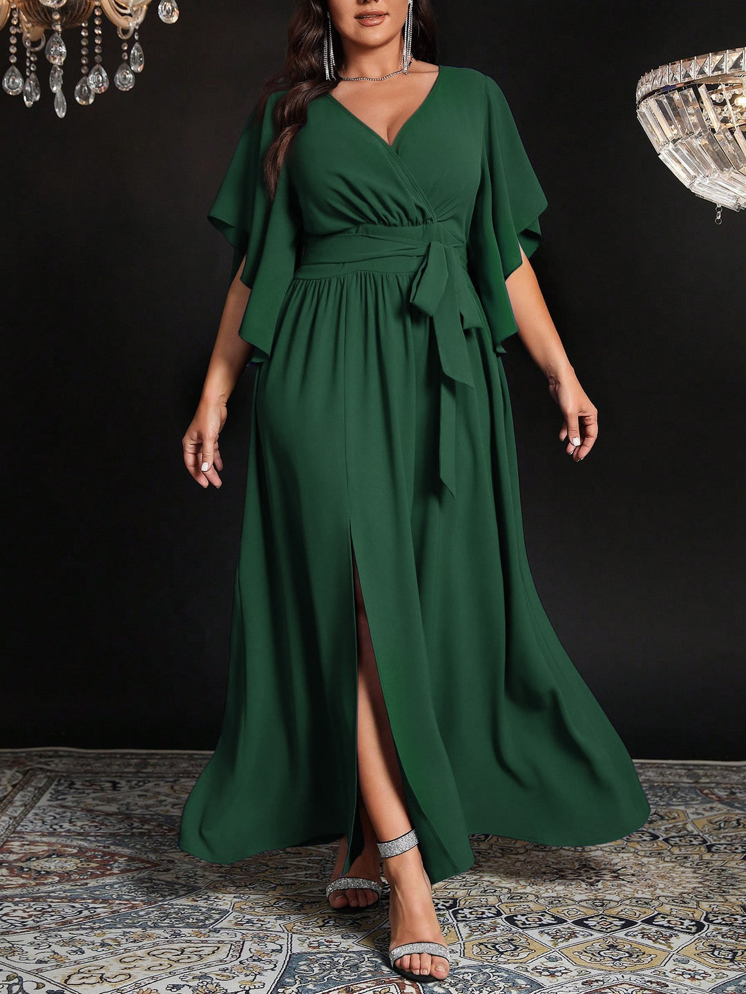 Rochie SHEIN, verde