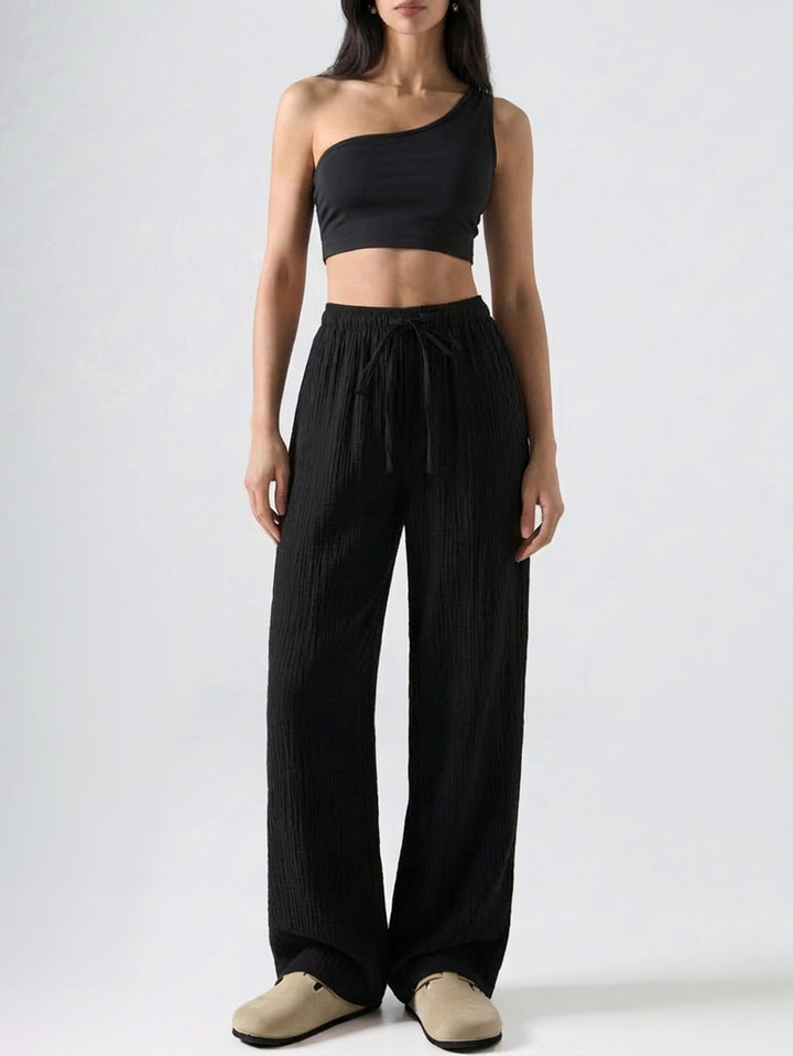 Pantaloni SHEIN, negru
