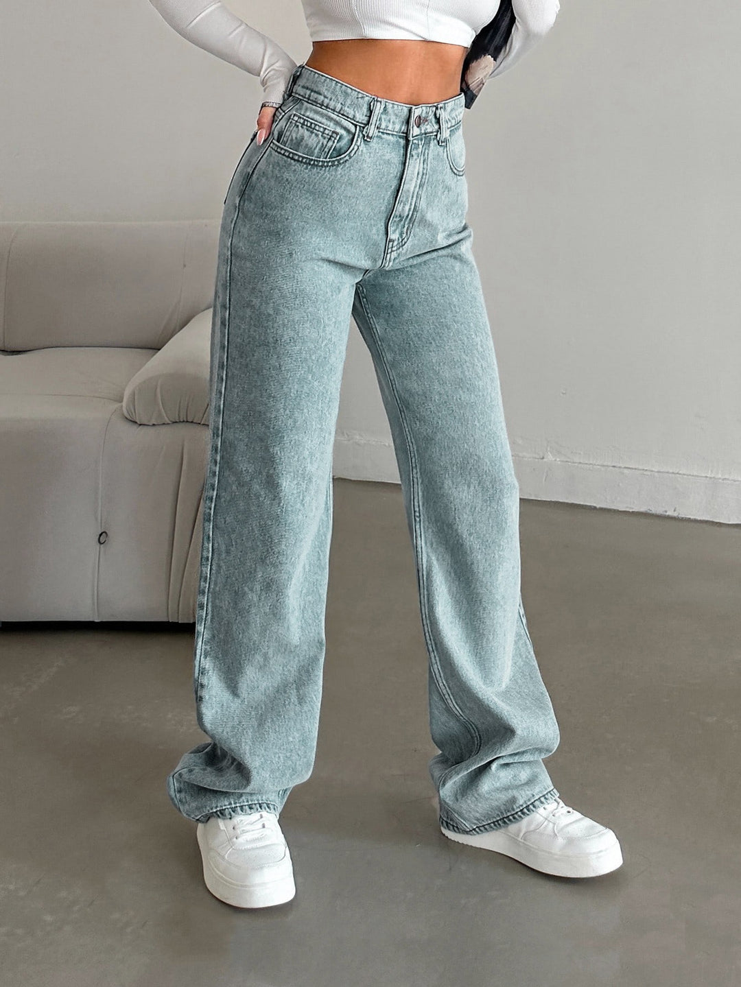 Jeans SHEIN, albastru
