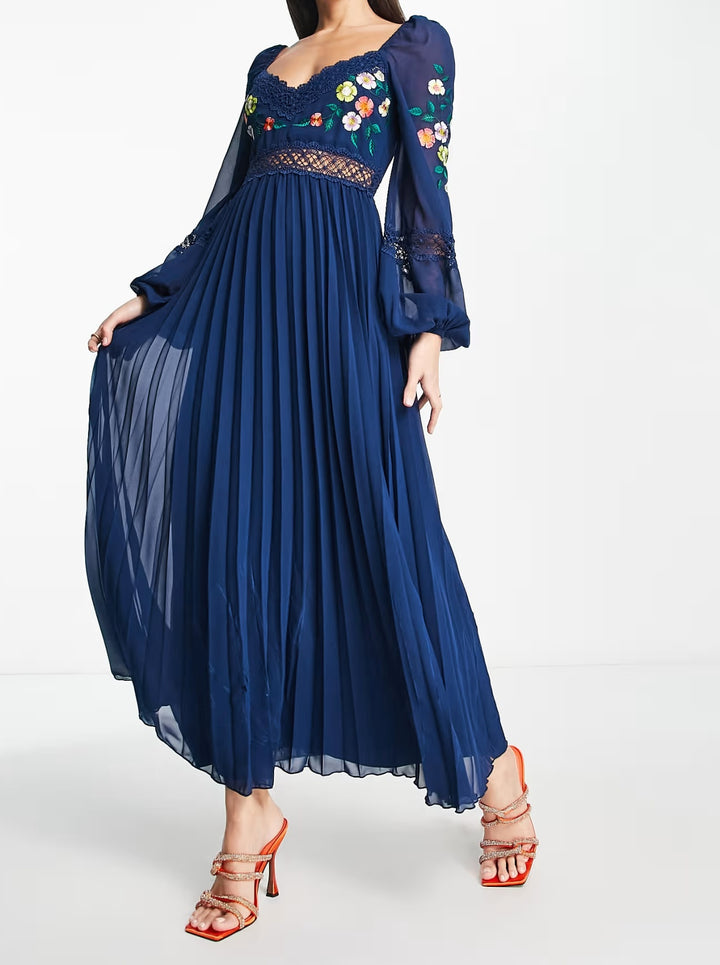 ASOS Maxi ruha, kék