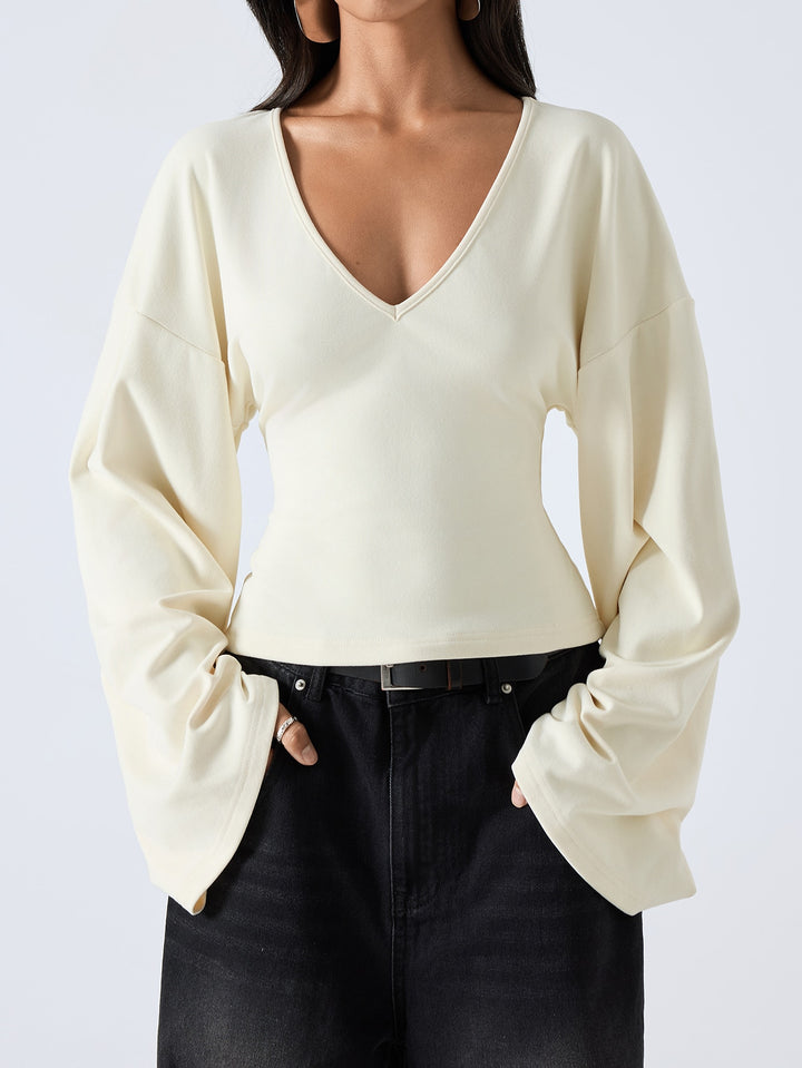 Top SHEIN, bej