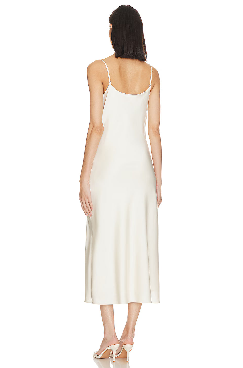 ALLSAINTS maxi ruha, krém színű
