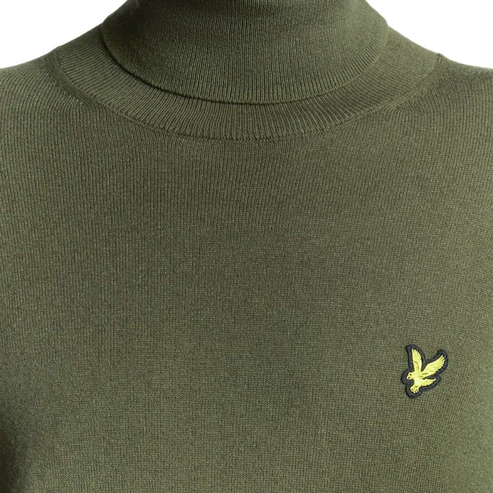 Pulóver LYLE & SCOTT, khaki
