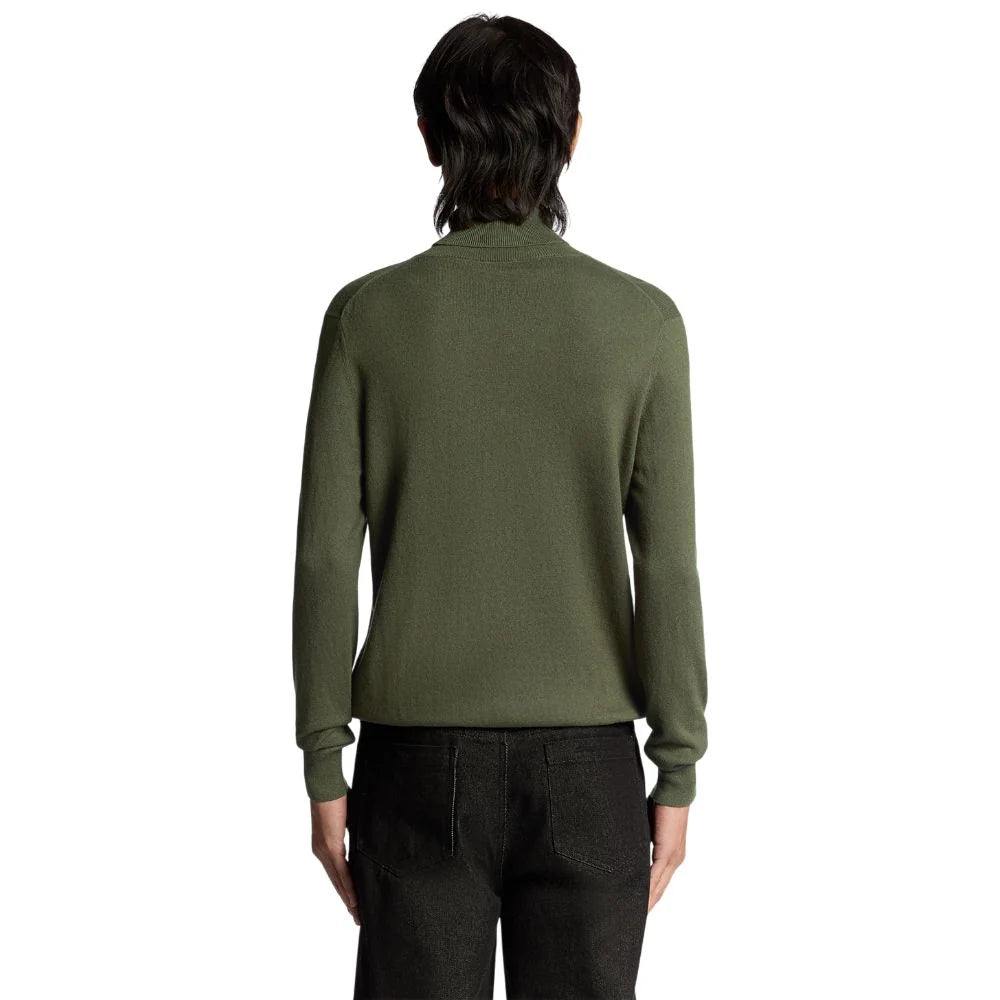 Pulóver LYLE & SCOTT, khaki