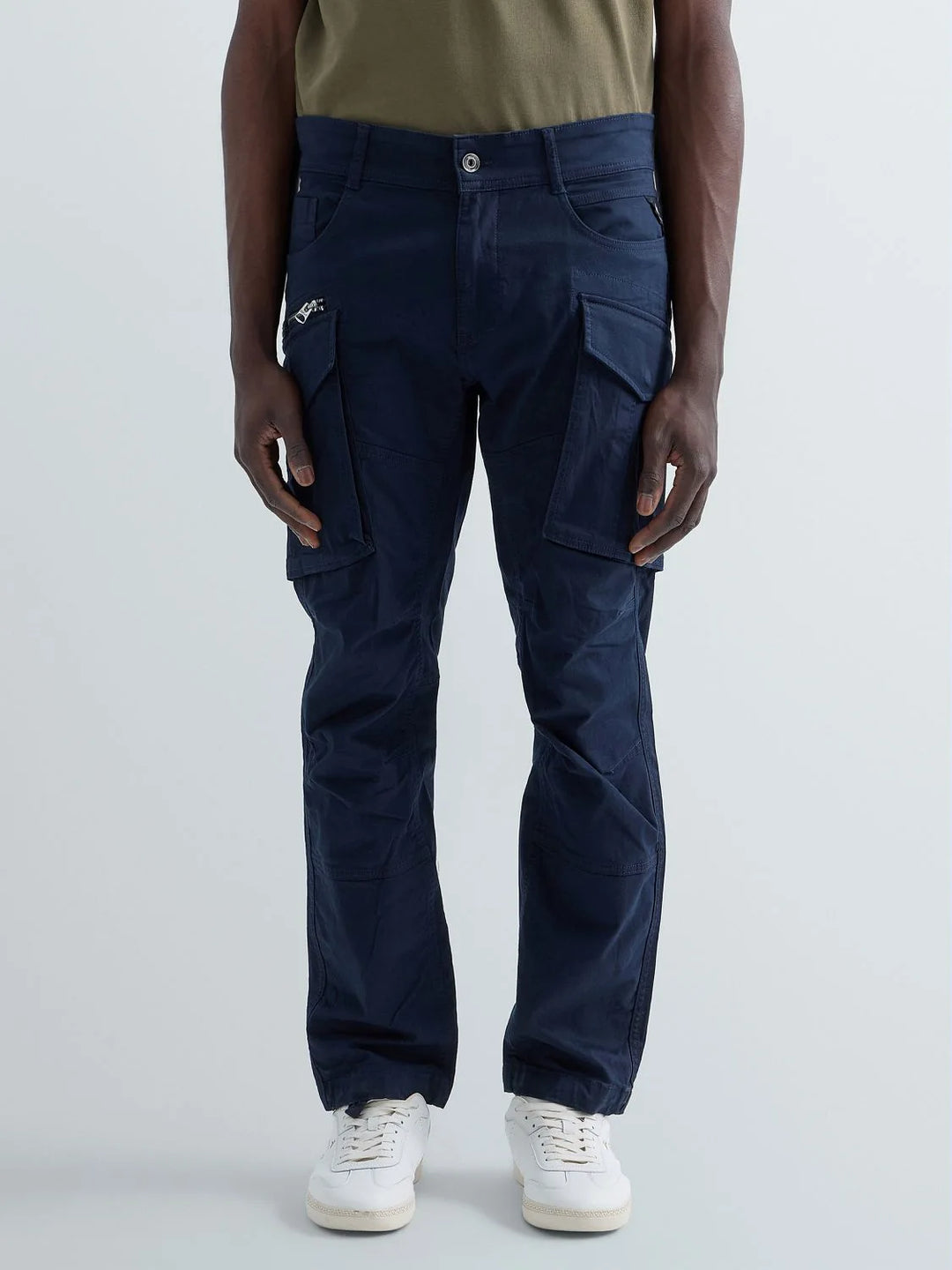 Pantaloni REPLAY, bleumarin