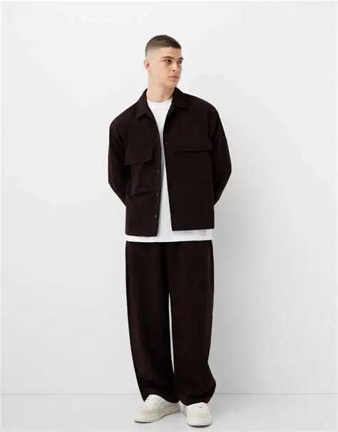 Ing BERSHKA, fekete