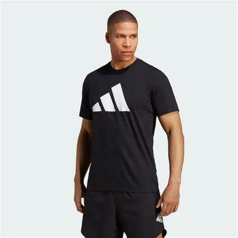 ADIDAS póló, fekete