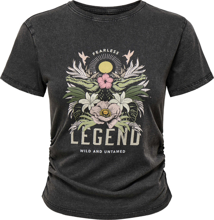 Tricou ONLY, gri