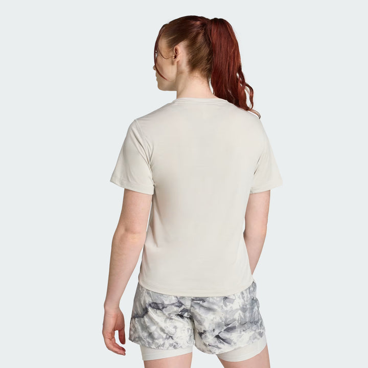 Tricou ADIDAS, crem