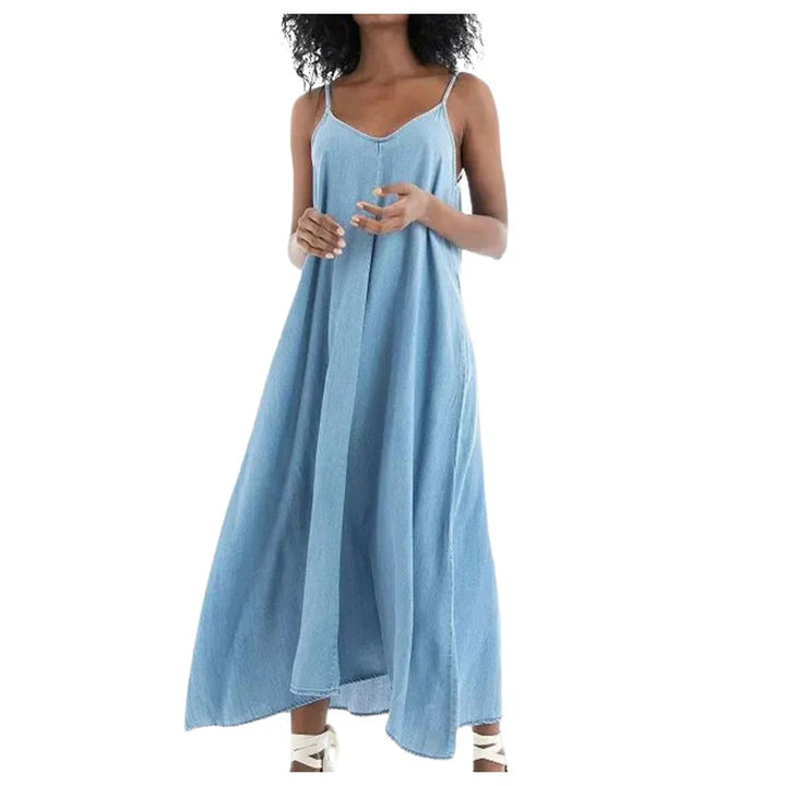 Rochie midi ONLY, albastru