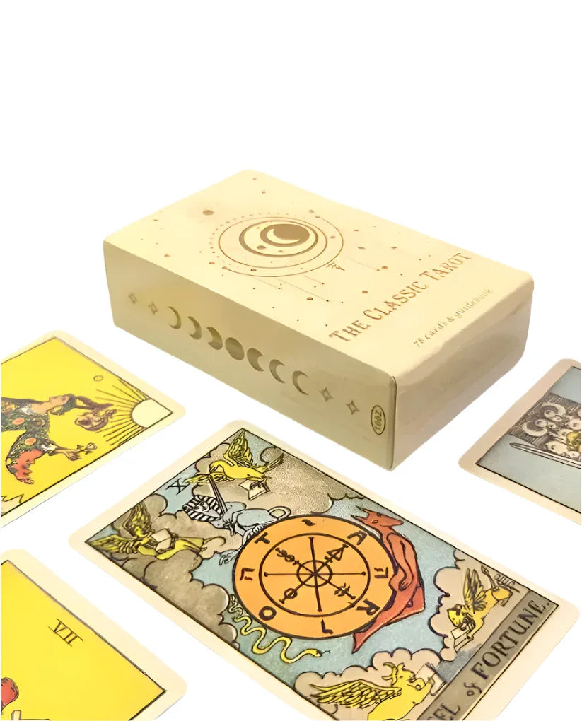 Cărți de tarot SHEIN, galben