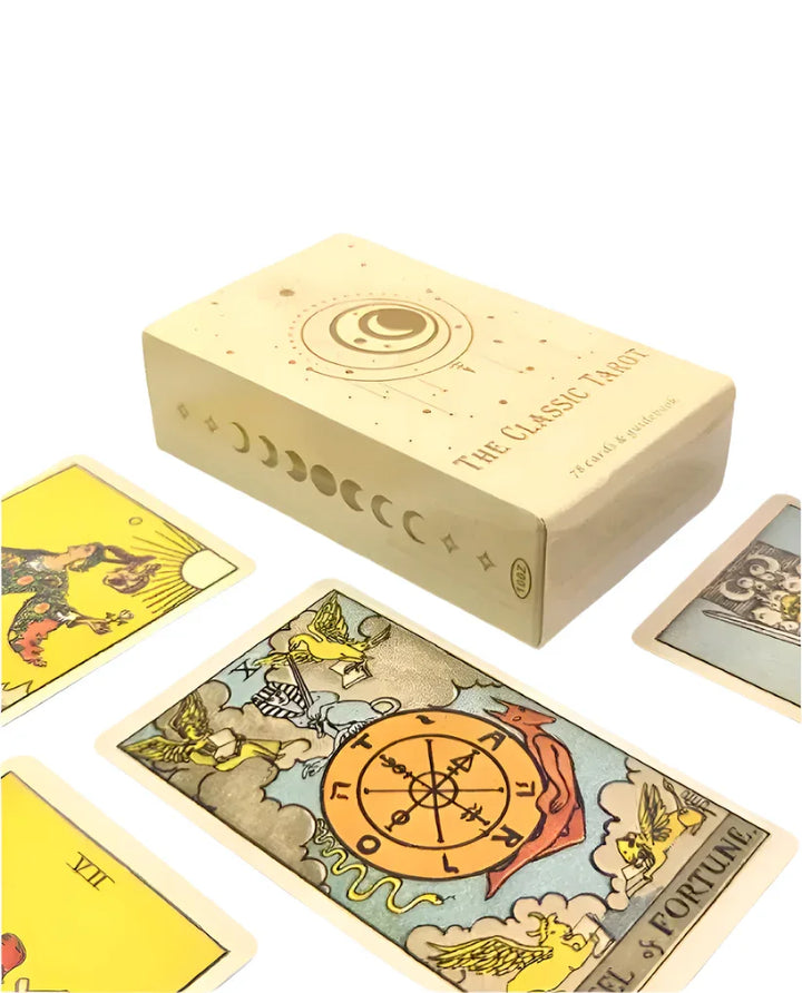 Cărți de tarot SHEIN, galben