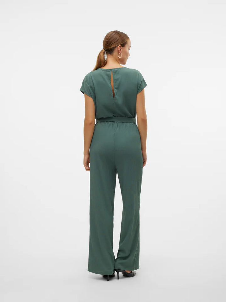 VERO MODA hosszú, zöld kezeslábas