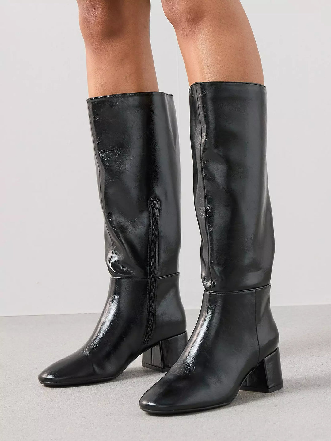 Csizma THE VERY COLLECTION, fekete