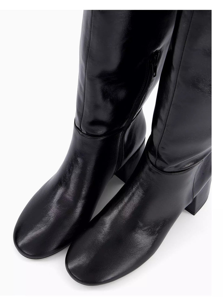 Csizma THE VERY COLLECTION, fekete