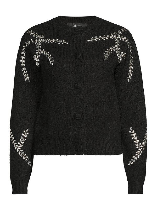 Cardigan THE VERY COLLECTION, negru