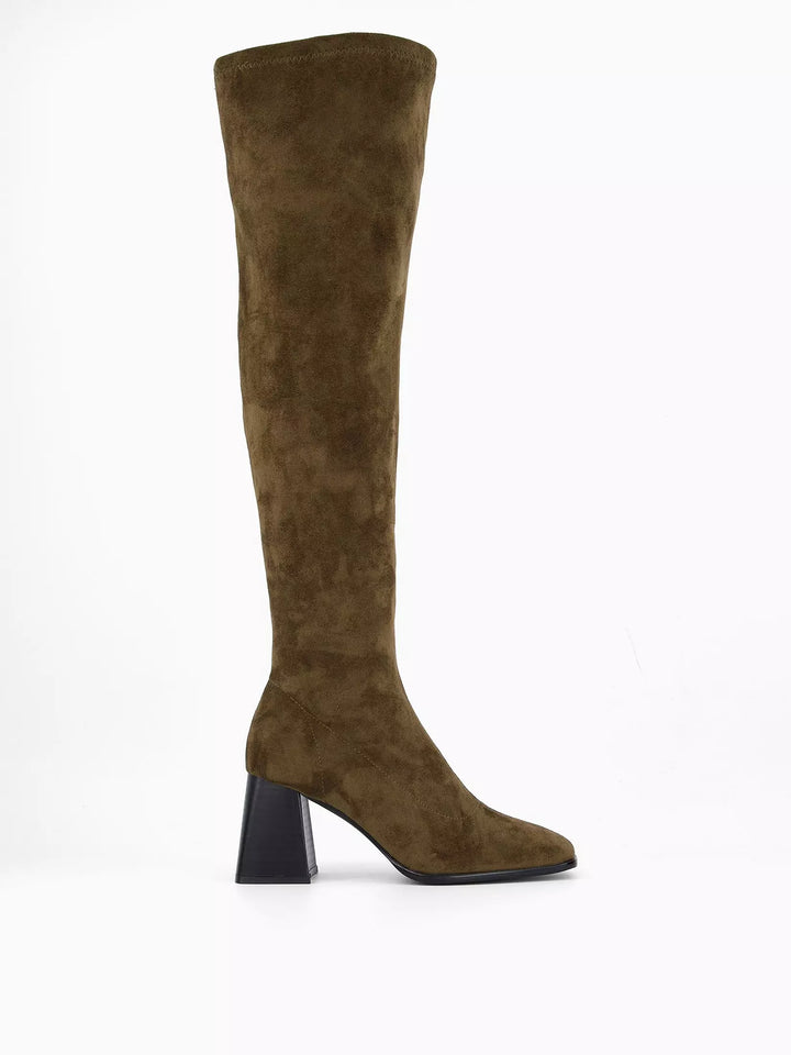 Csizma THE VERY COLLECTION, khaki