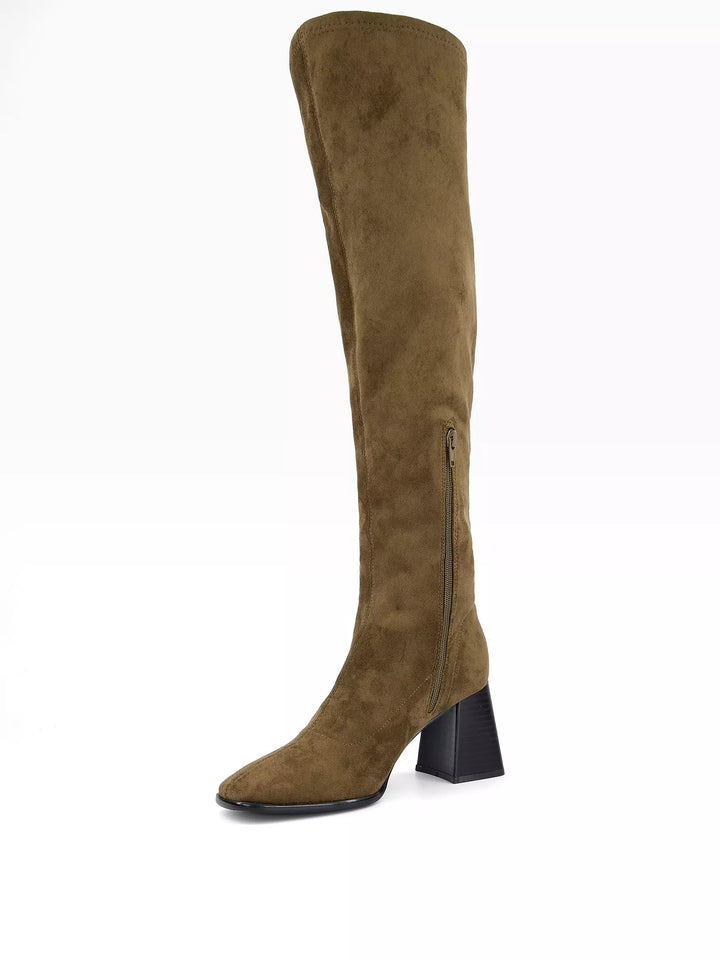 Csizma THE VERY COLLECTION, khaki