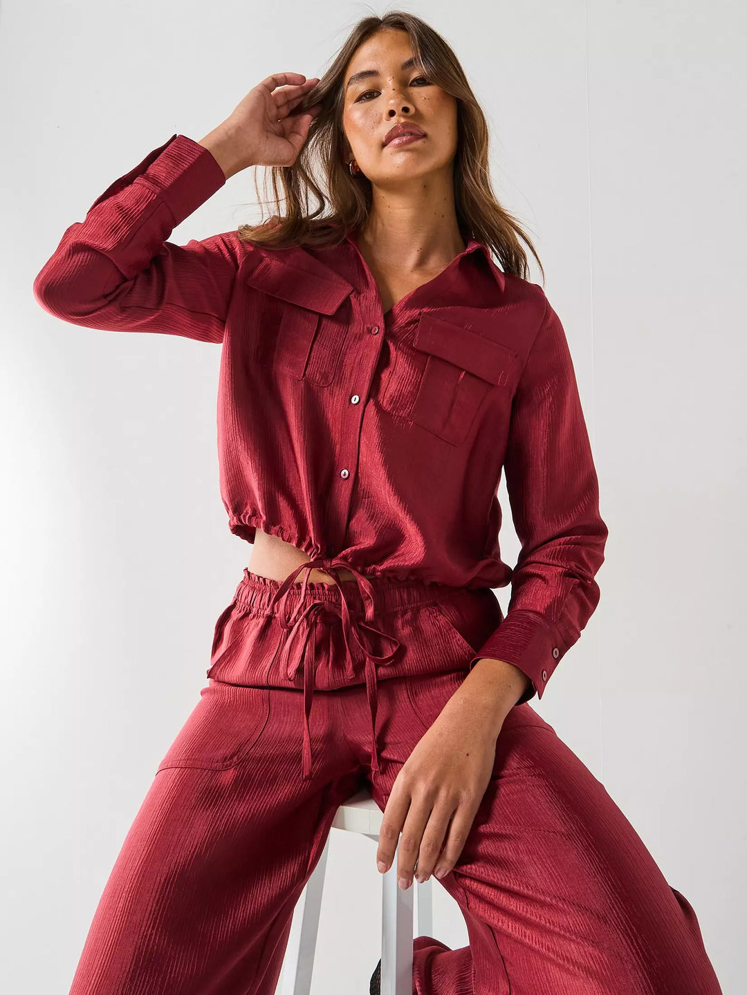 Ing VERO MODA, bordó