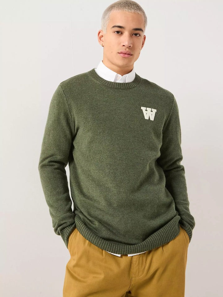 Blúz DOUBLE A BY WOOD WOOD, zöld
