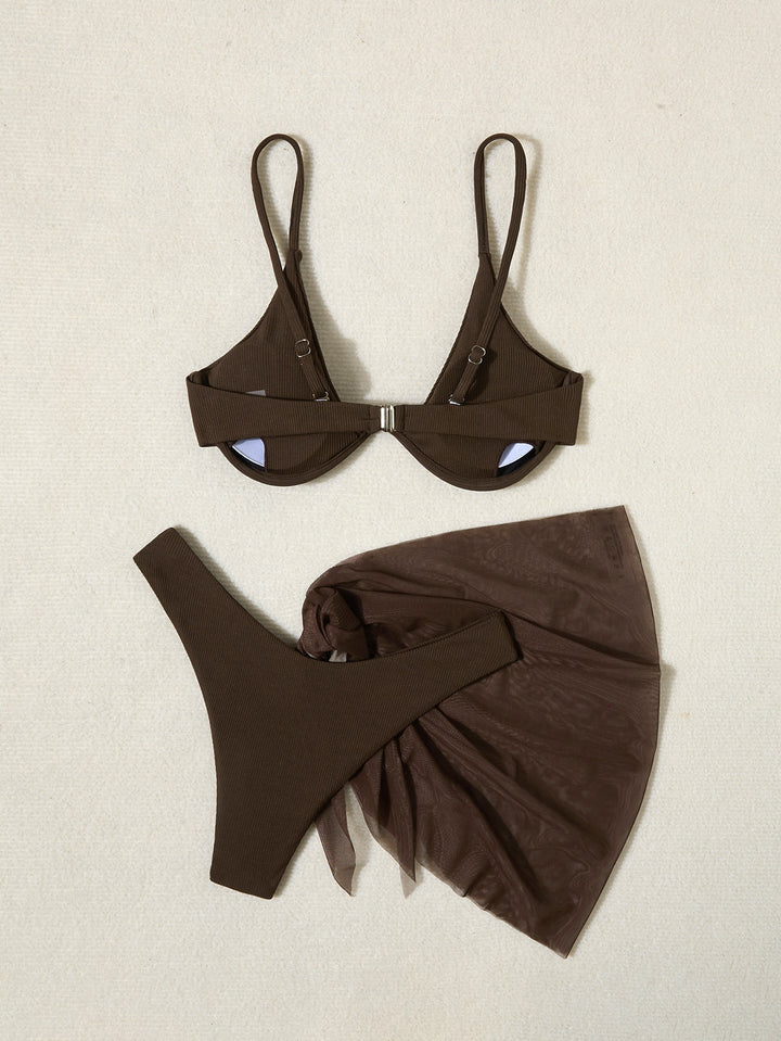 Set bikini SHEIN, maro