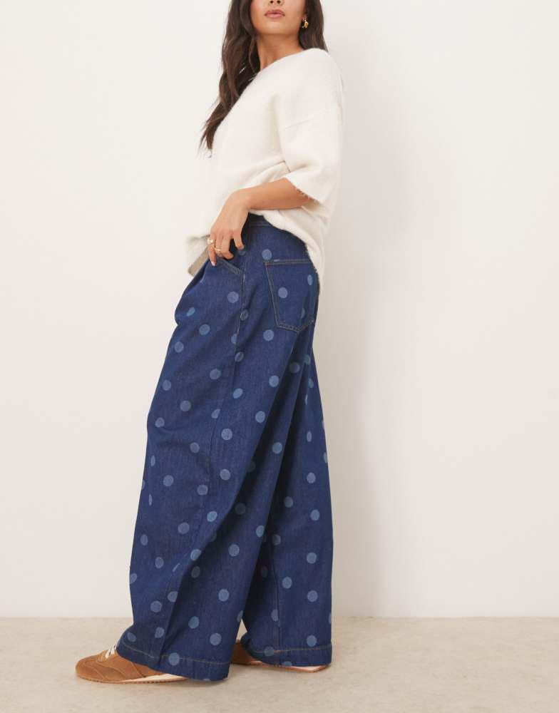 Jeans ASOS, albastru