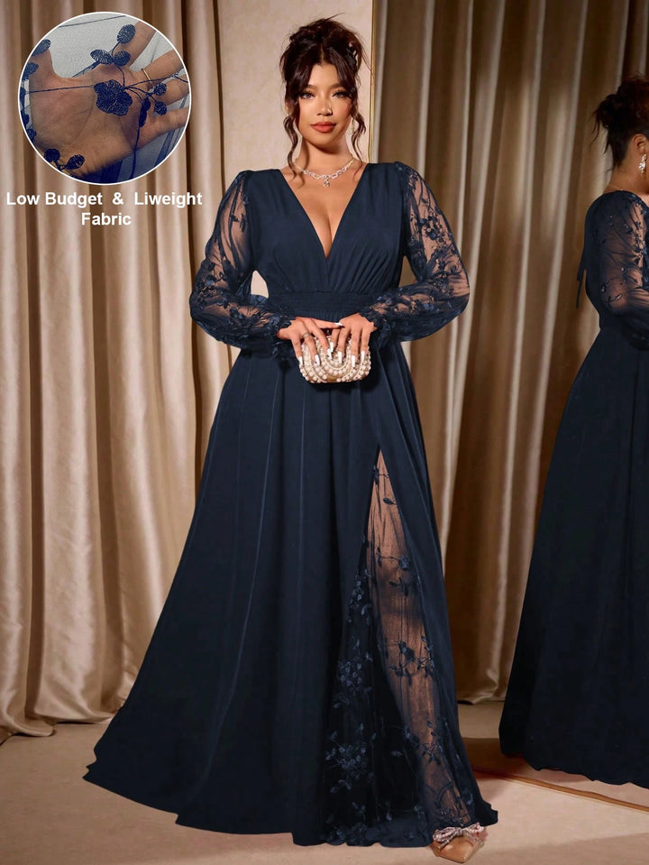 Rochie maxi SHEIN, albastru