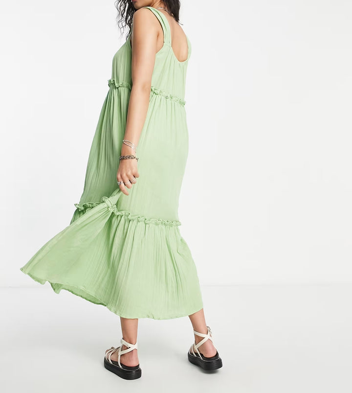 ASOS maxi ruha, zöld