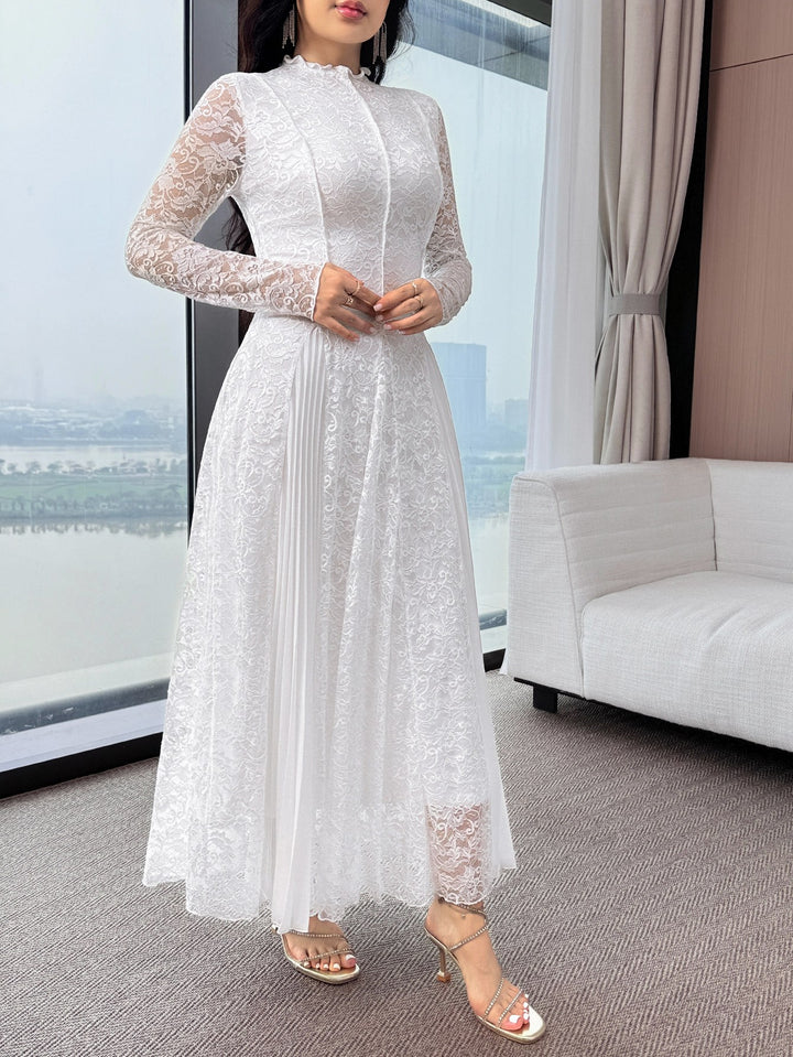 Rochie maxi SHEIN, alb