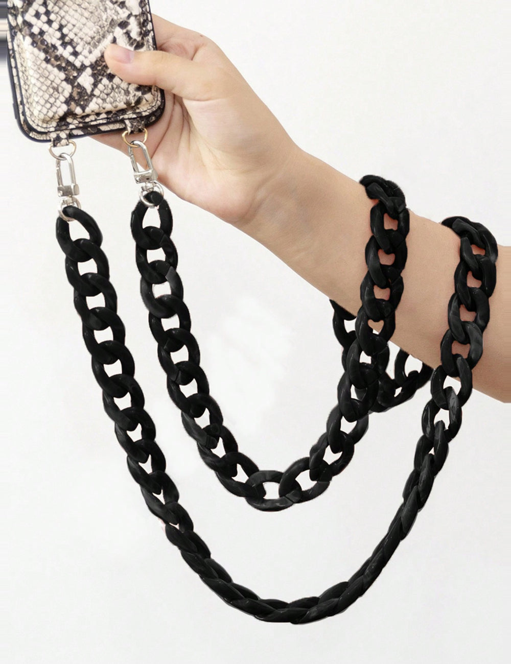 Accesoriu telefon Shein, negru